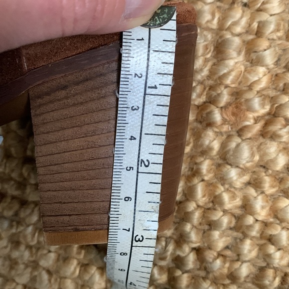 NWT - Mariella Leather (Suede) Block Heel Sandals - Picture 12 of 14